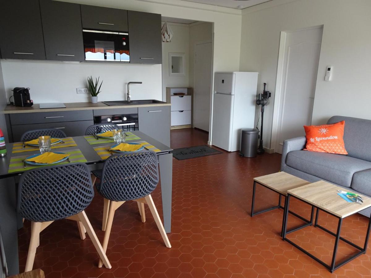 T3 150 M De La Plage, Climatisation, Piscine Et Parking Privatif - Le Lavandou Exteriér fotografie